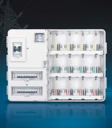 單相十二表位電表箱(左右結構)